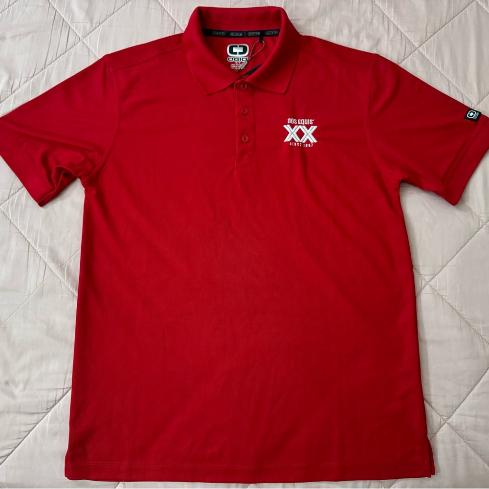 Men's Red Polo Shirt